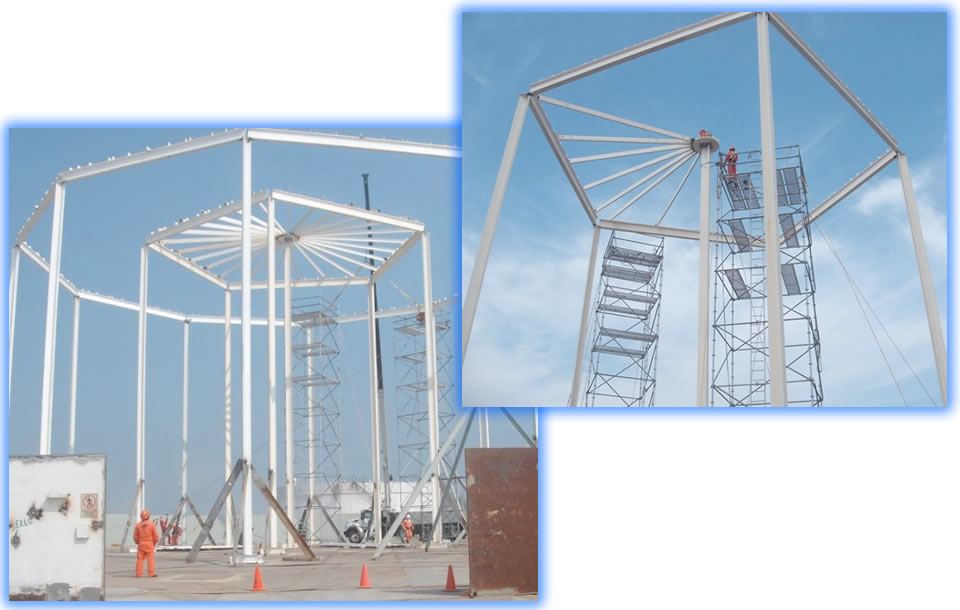 construcción de tanques de almacenamiento